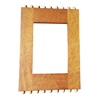 Agnes BourneVintage Maple Photo Frame, Terragraphics For Sale