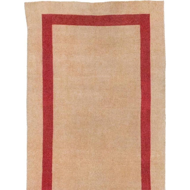 Mid-Century Modern Galerie Shabab Collection Mid-20th Century Turkish Anatolian Runner For Sale - Image 3 of 10