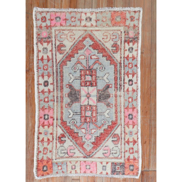 Mid 20th Century Turkish Anatolian Rug - 2'8" x 4' For Sale - Image 9 of 18