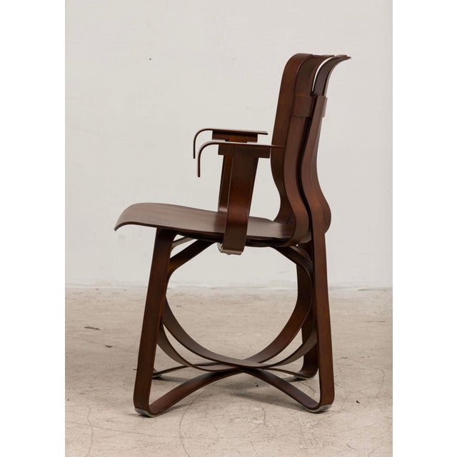 2020s Frank Gehry for Knoll Hat Trick Armchairs - A Pair For Sale - Image 5 of 12