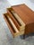 Small Danish Teak Dresser With 2 Drawers Scandinavian Mid-Century Modern Vintage For Sale In Los Angeles - Image 6 of 12