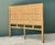 Mid-Century Modern Vintage Braided Rattan Queen Headboard For Sale - Image 3 of 13