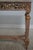 1970s French Louis XVI Mirror Top Carved Console Table For Sale - Image 5 of 14
