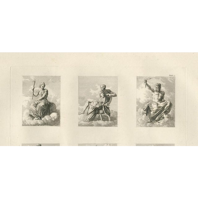 Louis-Pierre Baltard, Primaticcio Allegorical Figures, 1803, Engraving For Sale - Image 4 of 9