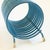 Metal Blue Metal Coil Letter Holder For Sale - Image 7 of 10