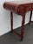Brown Chinese High Relief Solid Wood Altar Console Entry Table With Dragons Motif 6560 For Sale - Image 8 of 18