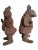 Metal Iron Garden Figures, 1950s, Set of 2 For Sale - Image 7 of 8
