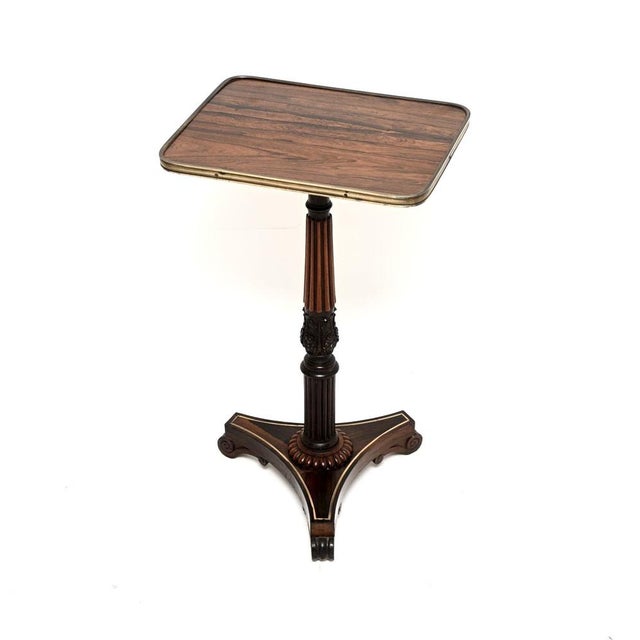 A superb antique William IV period side table. This was made in England, it dates from around 1830-1840. It is of amazing...