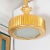 Giltwood Drum-Shaped Pendant by Carlos Villegas For Sale - Image 4 of 8