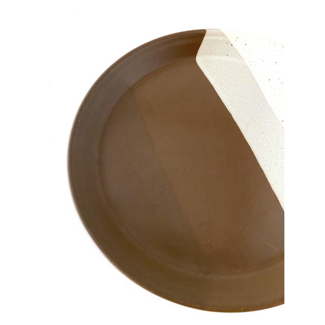 Ceramic Vintage Mikasa Ben Seibel Designed Stoneware Pottery Plates - Set of 4 For Sale - Image 7 of 13