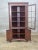 Wood Late 20th Century Henkel Harris Mahogany Curio Corner Cabinet Hutch China Chippendale 12 Panel For Sale - Image 7 of 9