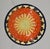 Orange Schneider Le Verre Francais French Art Deco Cameo Pendant Light 1920s - Mirettes Bowl Wrought Iron For Sale - Image 8 of 13