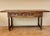 Spanish Walnut Drop-Leaf Table with Three Drawers, 1930s For Sale - Image 4 of 15