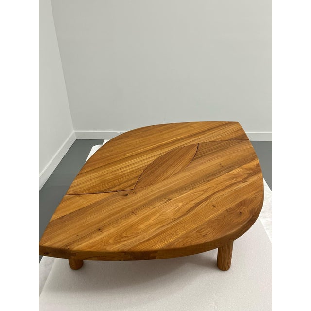 Pierre Chapo Original Wood Coffee Table Mid Century T22c For Sale In New York - Image 6 of 14