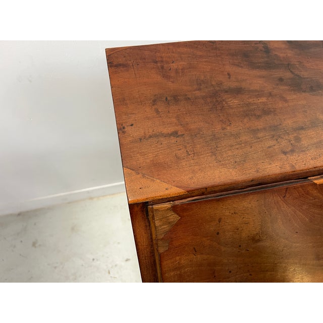 19th Century English Mahogany and Veneer Slant-Front Desk For Sale - Image 12 of 16