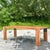 Vintage Boho Custom Plank Dining Table For Sale In West Palm - Image 6 of 11