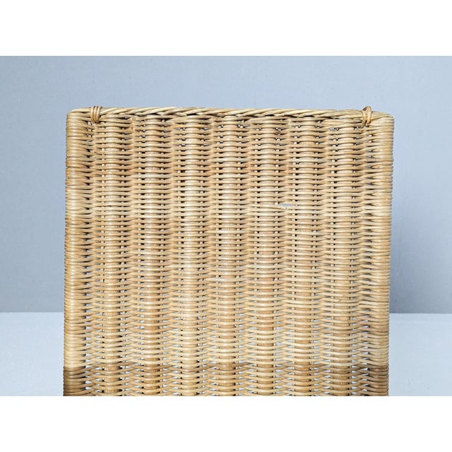 Set of Chair with Ottoman in Beech and Rattan from Úľuv, 1960s For Sale - Image 15 of 18