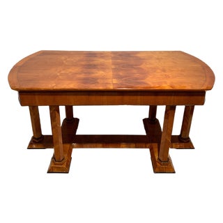 Biedermeier Desk in Cherry Veneer, Austria, 1830s For Sale