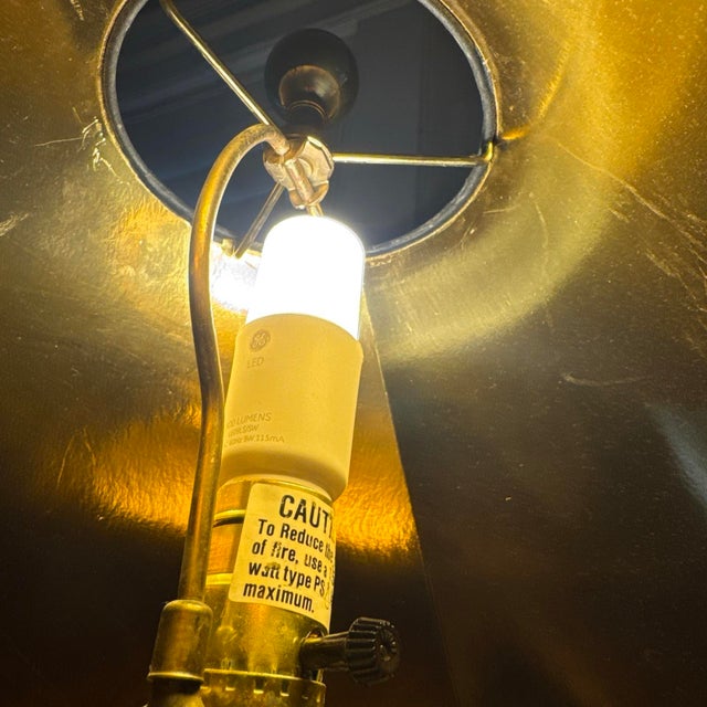 Metal Vintage Stiffel Floor Lamps For Sale - Image 7 of 7