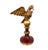 Add a playful touch to your space with this amazing and unique European hand-carved wood bird sculpture. Standing...