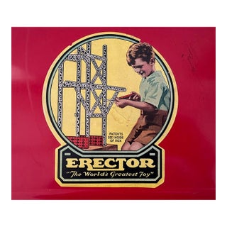 Mid-Century Toy Erector Set For Sale