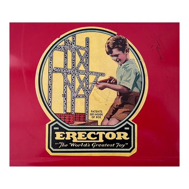 Mid-Century Toy Erector Set For Sale