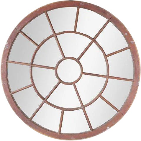 French Round Window Mirror For Sale