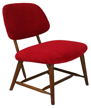 Teve Model Fireside Chair by Alf Svensson for Ljungs Industrier, Sweden, 1953