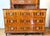 Remarkable late 18th century cherrywood buffet vitrine/ chest of drawers with fine inlay works coming from the famous...