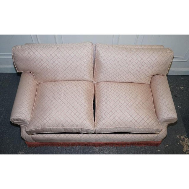 English Country House 2-Seater Sofa Bed with Feather Filled Cushions For Sale - Image 9 of 18