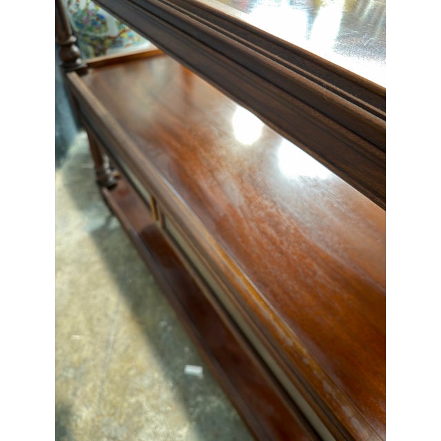 1980s Ralph Lauren Home Buffet Table For Sale - Image 10 of 11