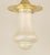 Contemporary Glass Ceiling Lamp from Wiener Werkstätte, 1920s For Sale - Image 3 of 8