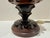 Vintage Inlaid Turned Wood Table Lamp Base Geometric Marquetry For Sale - Image 4 of 9