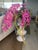Contemporary Botanical Mix Floor Orchid For Sale - Image 3 of 7