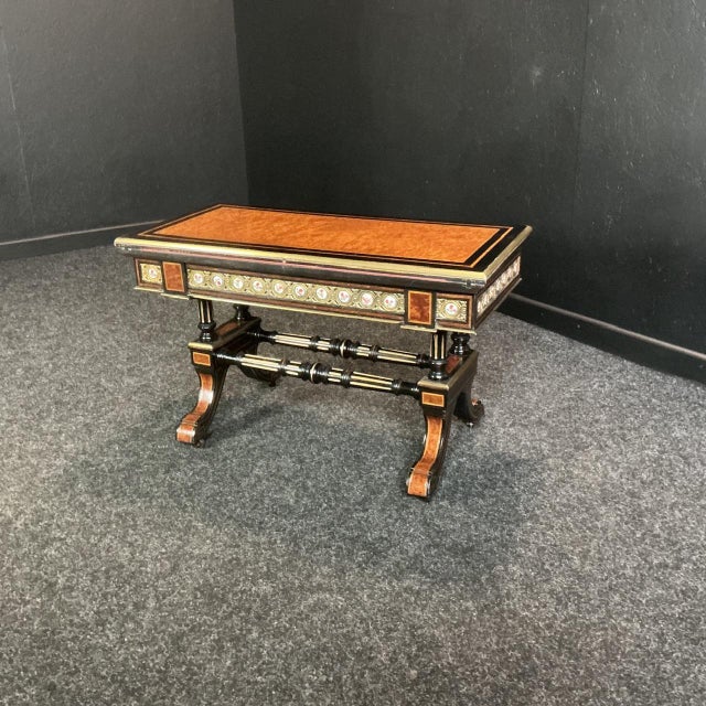 Aesthetic Movement Coffee Table, 1875 For Sale - Image 9 of 9