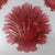 19th Century Group of Four Ruby Cranberry Red Shell Form Nut Dishes For Sale - Image 11 of 14