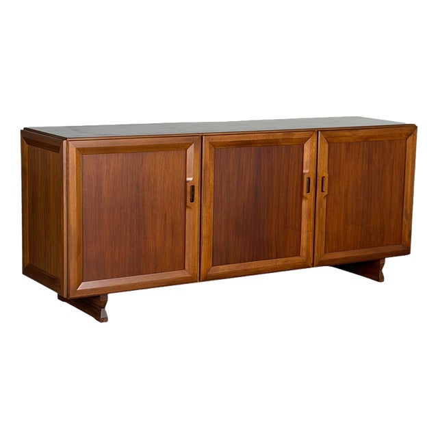 Vintage MB15 Walnut Sideboard by Franco Albini for Poggi, 1958 For Sale