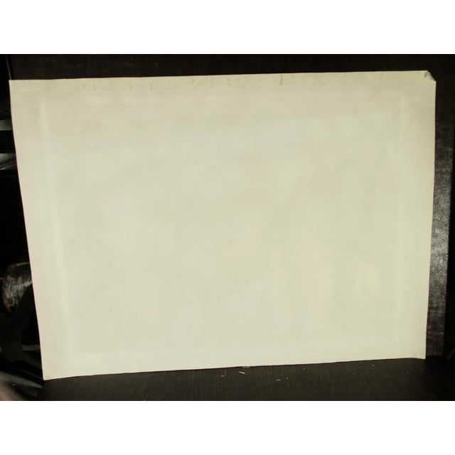 Baby Blue Yngve Edward Soderberg Watercolor Yacht Race Circa 1960s For Sale - Image 8 of 9