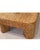 1980s Woven Tortoiseshell Bamboo Coffee Table Attributed to Ralph Lauren for Bloomingdale's For Sale - Image 9 of 11