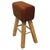 Animal Skin Vintage Stool Pommel Horse, 1970 For Sale - Image 7 of 7