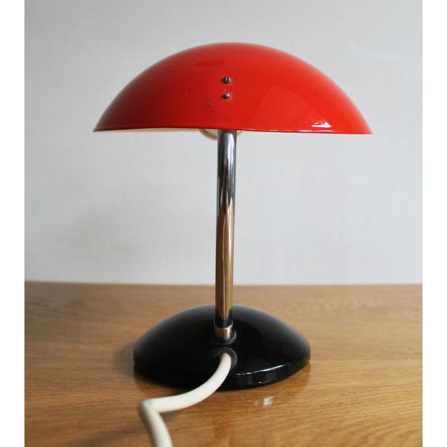 Metal Table Lamp from Drukov Brno, 1960s For Sale - Image 7 of 11
