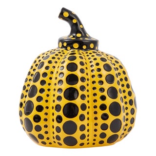 Yayoi Kusama, Mini Pumpkin, Hand-painted Resin For Sale