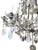 Early 20th Century Early 20th Century Venetian Wrought Iron, Rock Crystal & Cut Glass Chandelier For Sale - Image 5 of 8