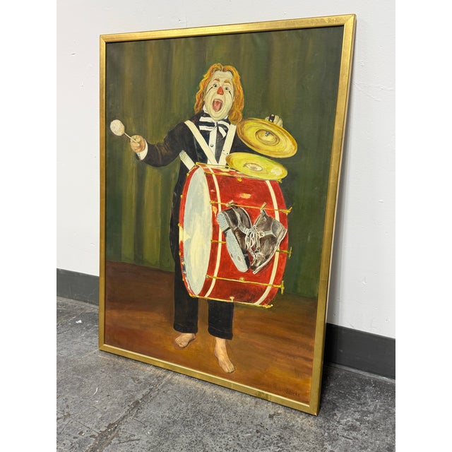 Traditional Alexander Borisoff Sascha Oil on Canvas, Framed For Sale - Image 3 of 12