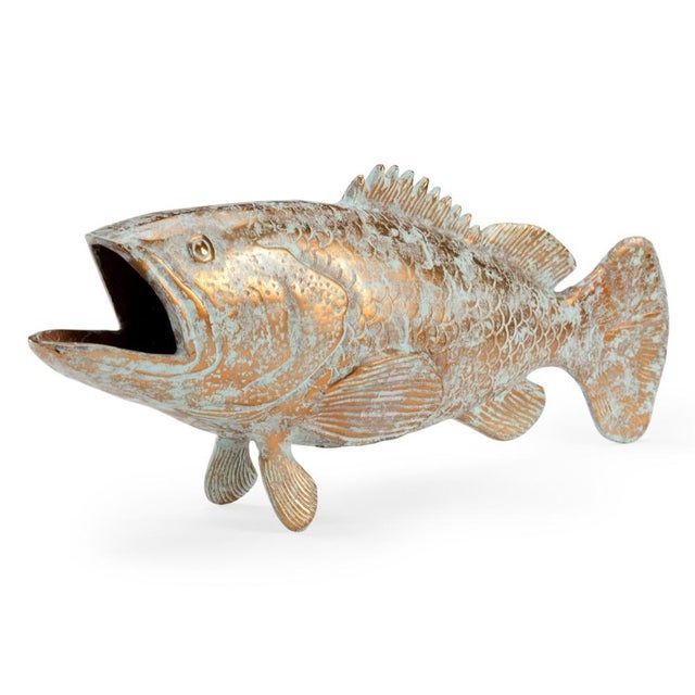 Wildwood Wildwood Norman Fish Figurine, Large For Sale - Image 4 of 4