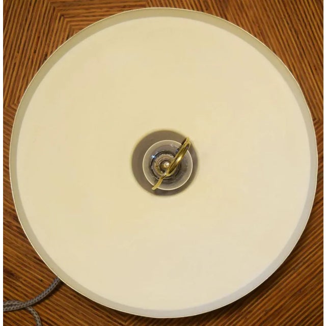 Lacquered Ceiling Lamp, Italy, 1950s For Sale - Image 4 of 5