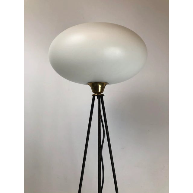 Italian Brass Floor Lamp from Stilnovo, 1950s For Sale - Image 11 of 18