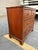 Wood Antique Georgian Style Burr Walnut Chest of Drawers For Sale - Image 7 of 17