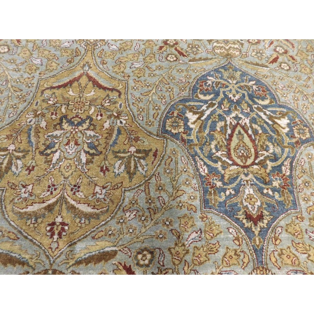 Hand Knotted Indian Rug - 8'x 10'6" For Sale In Los Angeles - Image 6 of 18