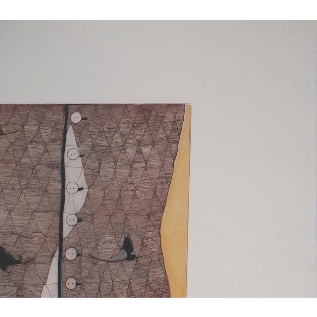 Gillian Gocking, Pocket-Fuls, 1974, Original Etching For Sale - Image 7 of 11